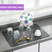 Lightweight & Washable Quick-Drying Dish Mat