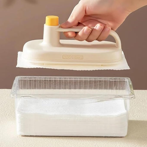 The Disposable Magic Brush (50 Free Cleaning Rags)