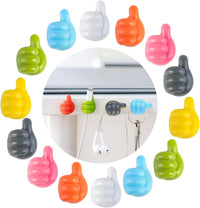 Thumb up Hooks Multipurpose Holder