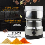 Stainless Steel Electric Masala Grinder