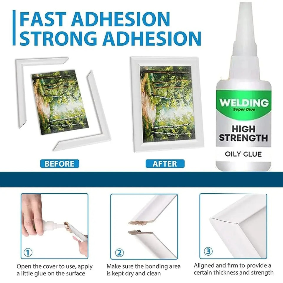 WELDING HIGH-STRENGTH OILY GLUE (PACK OF 2) - BUY 1 GET 1 FREE