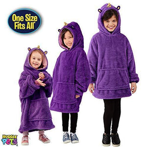 HugglePets Warm Toy Hoodie for Children (2-12 Yrs)