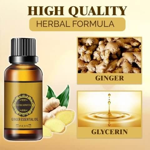 Belly Ginger Oil (Pack Of 2) - Buy 1 Get 1 Free
